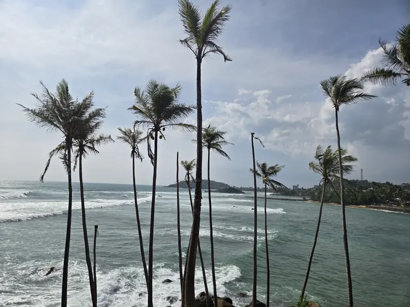 La côte sud sous le soleil